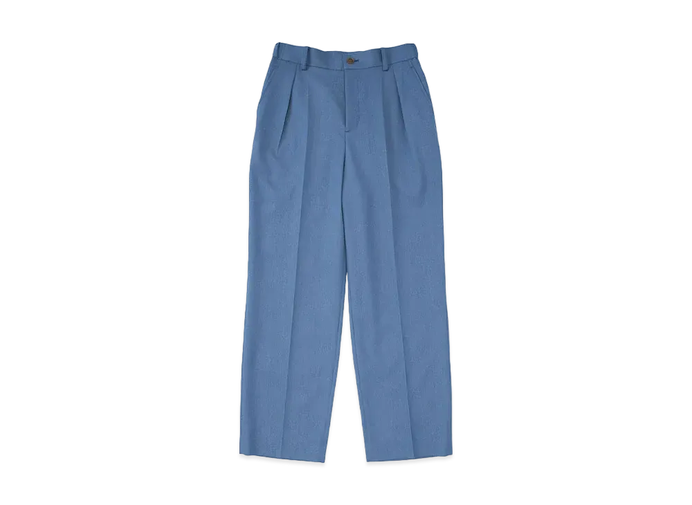 DIGAWEL In Tuck Pants "L.Blue"