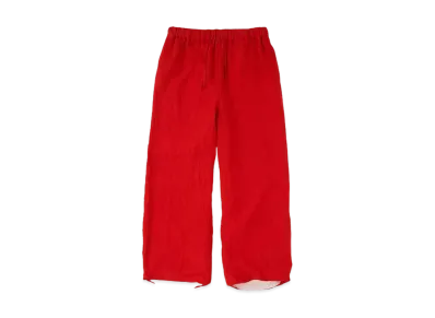 DIGAWEL Linen Wide Lounge Pants "Red"