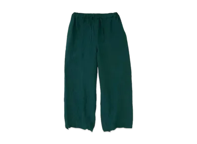 DIGAWEL Linen Wide Lounge Pants "Green"