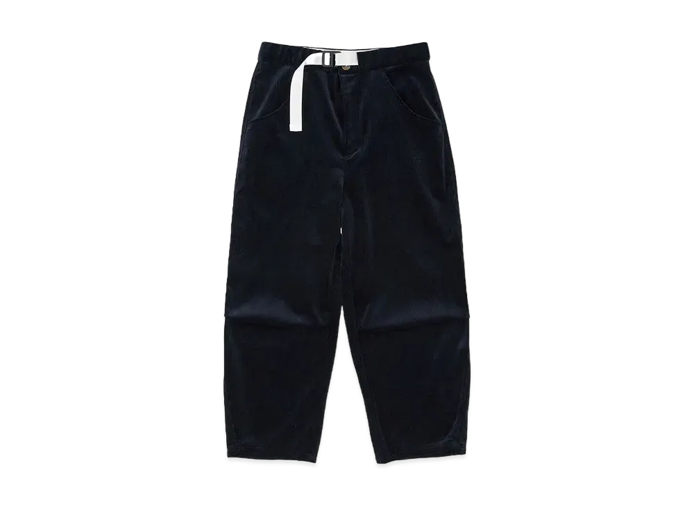 DIGAWEL Corduroy Cropped Pants "Navy"