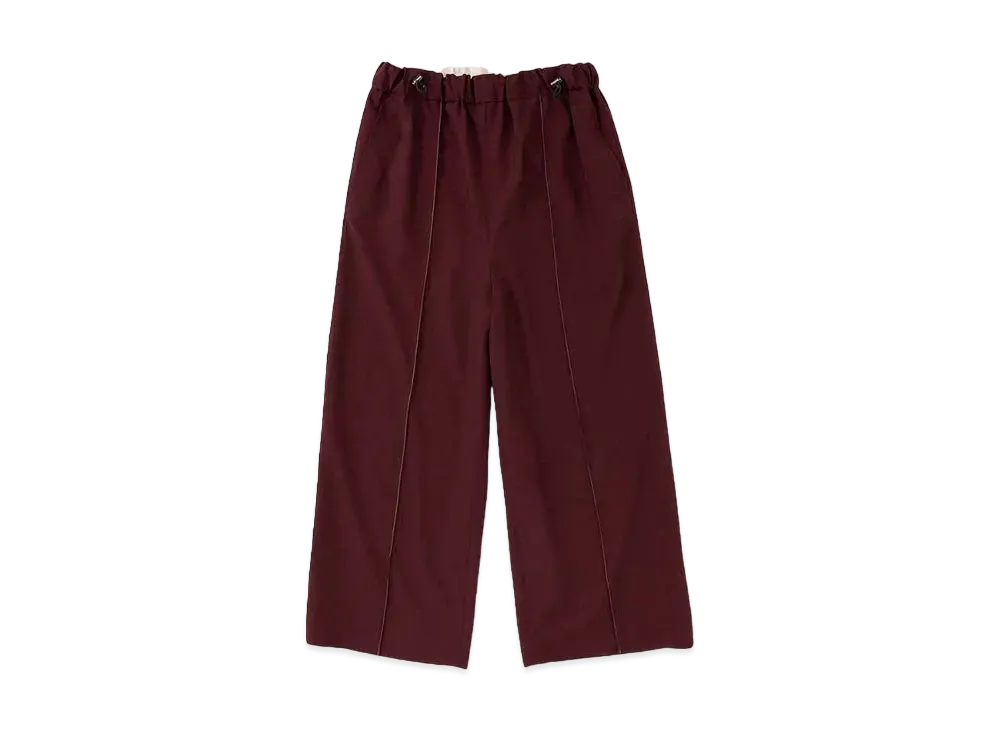 DIGAWEL Pin tuck Lounge Pants "Burgundy"