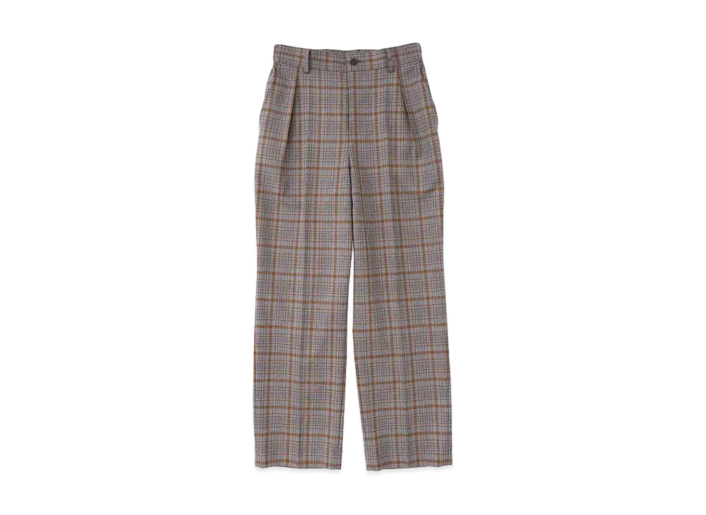 DIGAWEL In Tuck Pants "GreyxOrange"