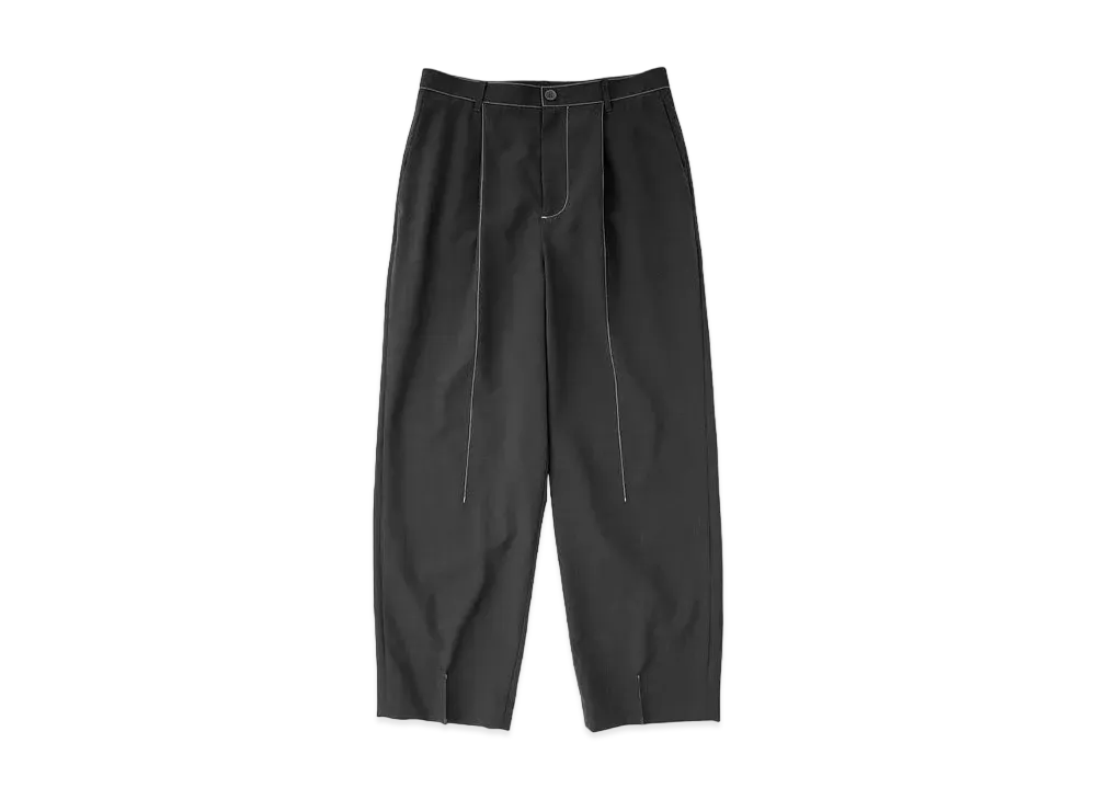 DIGAWEL Stitch 1 Tuck Pants "Grey"