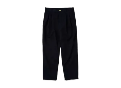 DIGAWEL 2 Tuck Tapered Pants1(Cotton) "Navy"