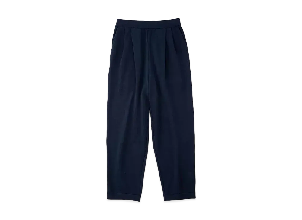 DIGAWEL Knit&Sewn 2 Tuck Pants "Navy"