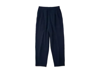 DIGAWEL Knit&Sewn 2 Tuck Pants "Navy"