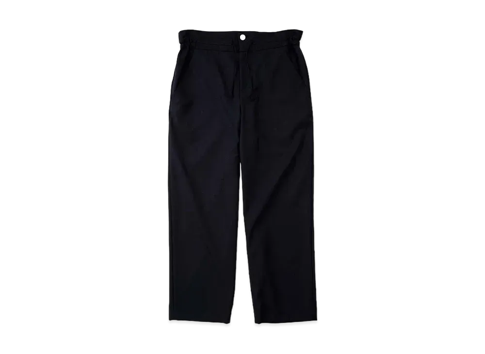 DIGAWEL Side Gather Trousers "Navy"