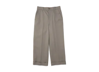 DIGAWEL CP Cropped Slacks1 Cotton "Blue Grey"