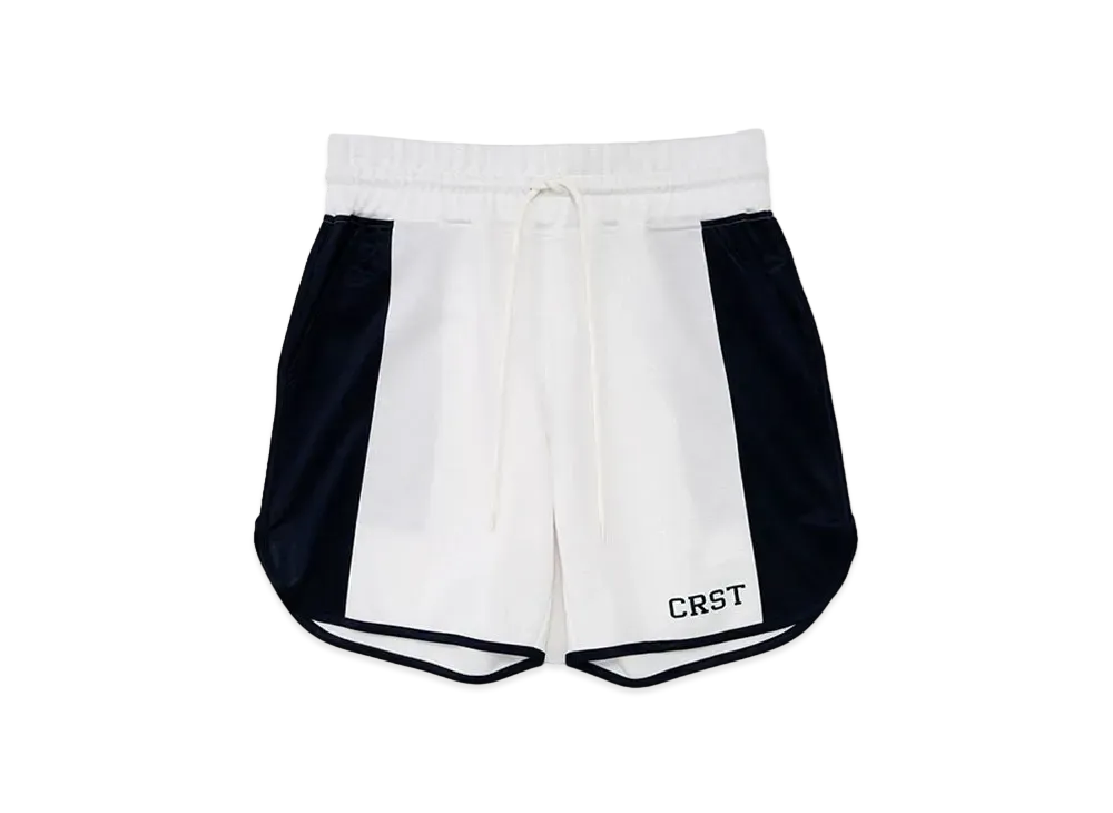 DIGAWEL CRST Track Shorts "White #001"