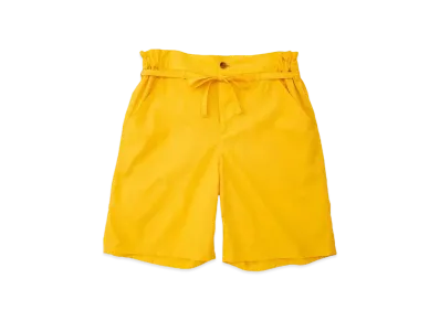 DIGAWEL Side Gather Shorts "Yellow"