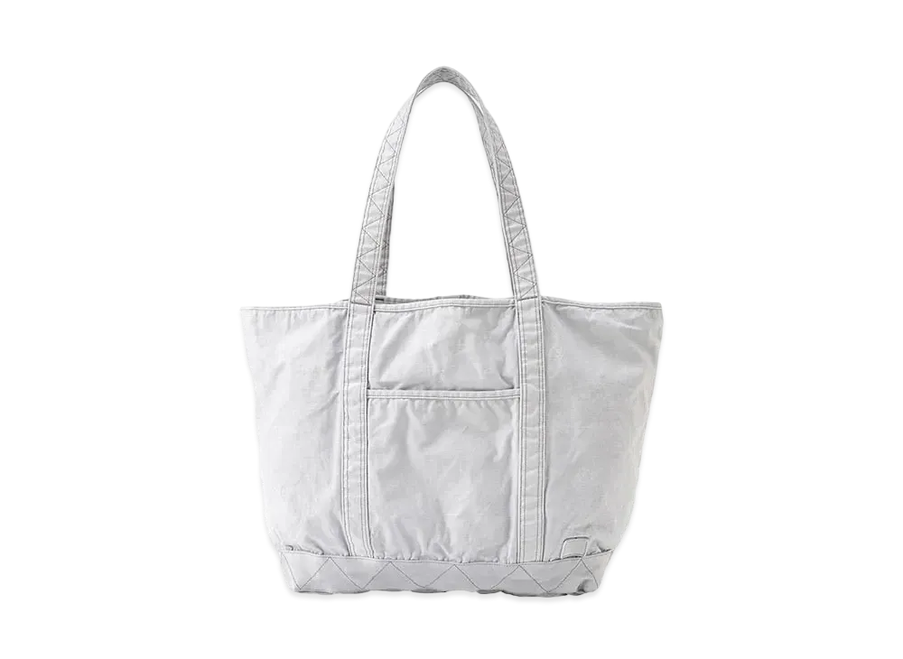 DIGAWEL Garment Dye Vinyl Tote Bag(L) "L.Grey"