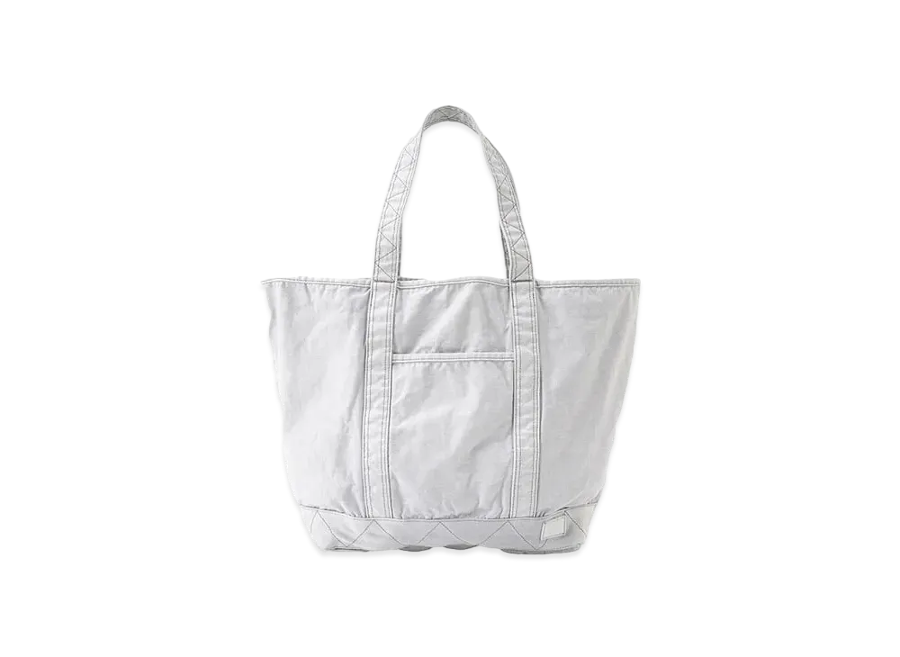 DIGAWEL Garment Dye Vinyl Tote Bag(M) "L.Grey"