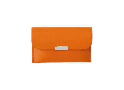 DIGAWEL Card Case Calf Leather "Orange"