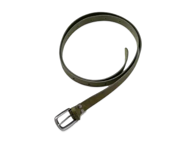 DIGAWEL Leather Belt "Olive"