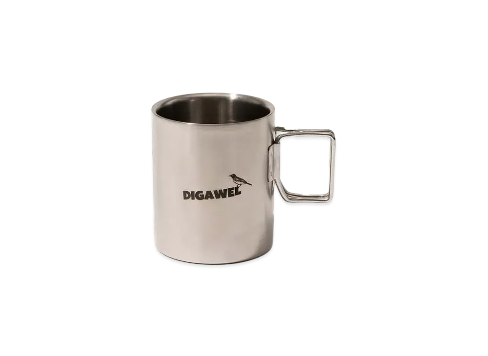 DIGAWEL Insulated Coffee Mug "Silver"