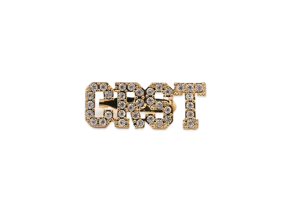 DIGAWEL CRST Logo Brooch "090/Gold"