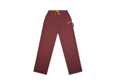 Drew House Scribble Carpenter Sweatpant "Faded Maroon"