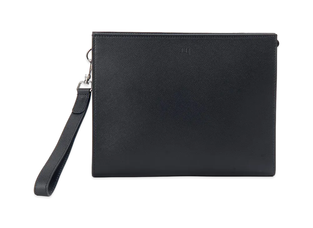 dunhill Pouch Clutch Bag "Black"