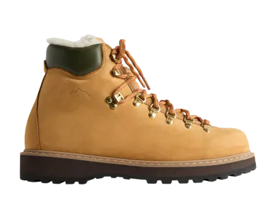 KITH x Diemme Roccia Vet Shearling "Wheat"