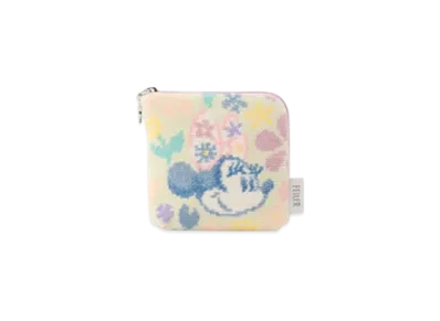 FEILER Disney Design In My Ribbon Square Pouch "Pale Green"