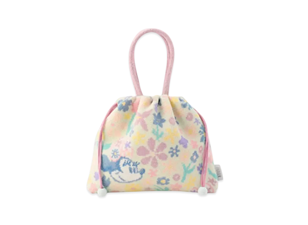 FEILER Disney Design In My Ribbon Hand Drawstring Bag "Pale Green"