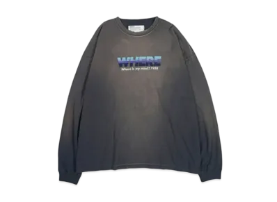 DAIRIKU Where Vintage Theme Tee "Vintage Navy"