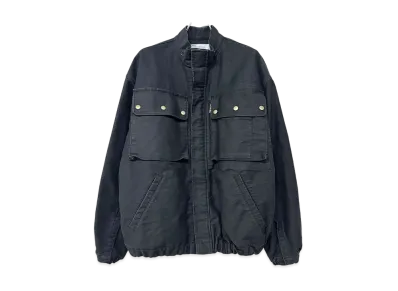 DAIRIKU Mole Skin Military Jacket "Wash Black"