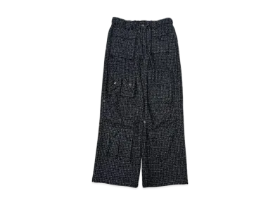 DAIRIKU Tweed PKT Cargo Pants "Black Check"