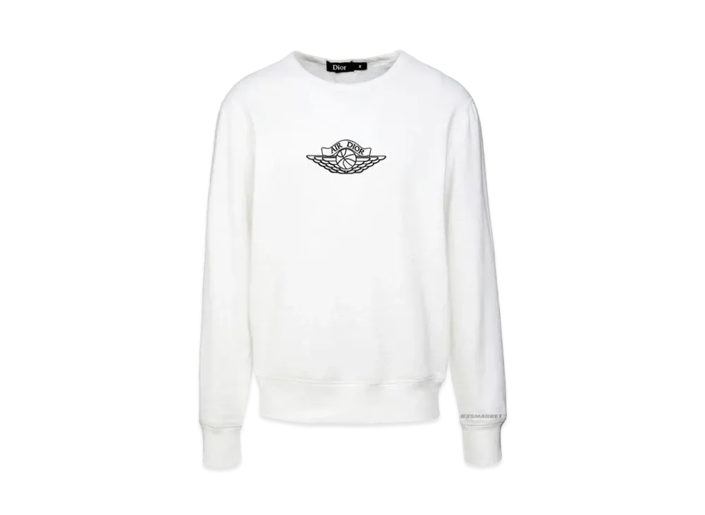 Dior x Air Jordan L/S T-Shirt "White"