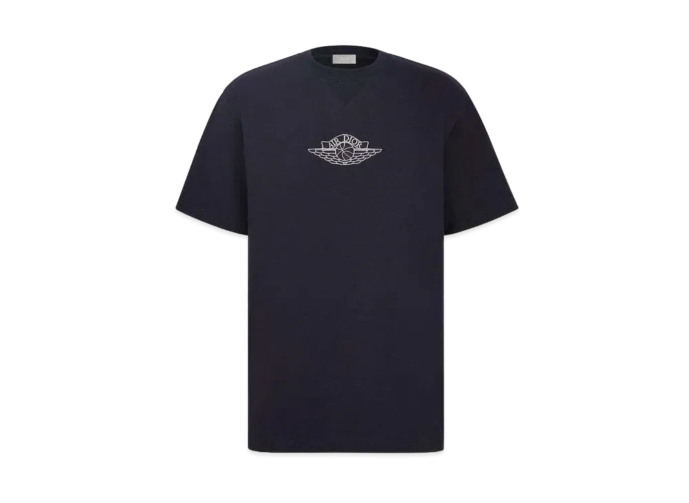 Dior x Air Jordan Wings T-Shirt "Navy"
