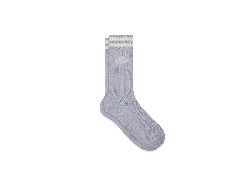 Dior x Air Jordan Wings Socks "Gray"