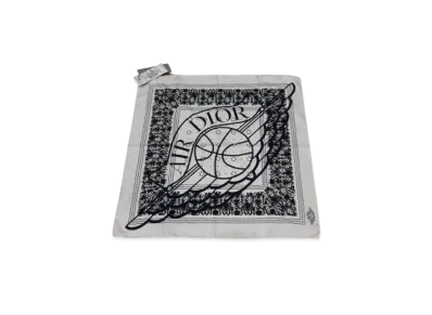 Dior x Air Jordan Wings Silk Bandana "White"
