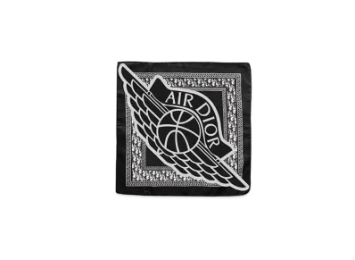 Dior x Air Jordan Wings Silk Bandana "Navy"