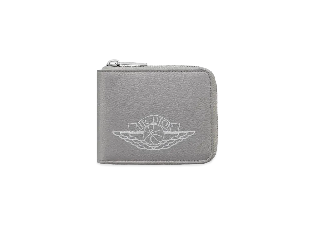ディオール x エアジョーダン ウィングロゴ ジップ ウォレット 