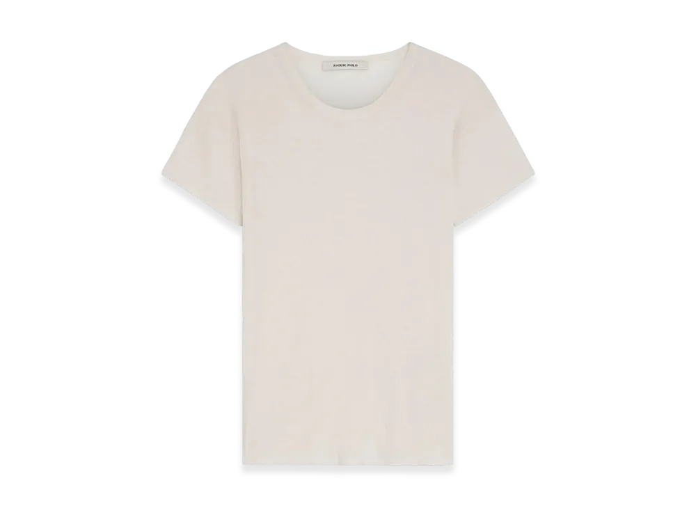 PHOEBE PHILO Women's T-Shirts "Ivory"