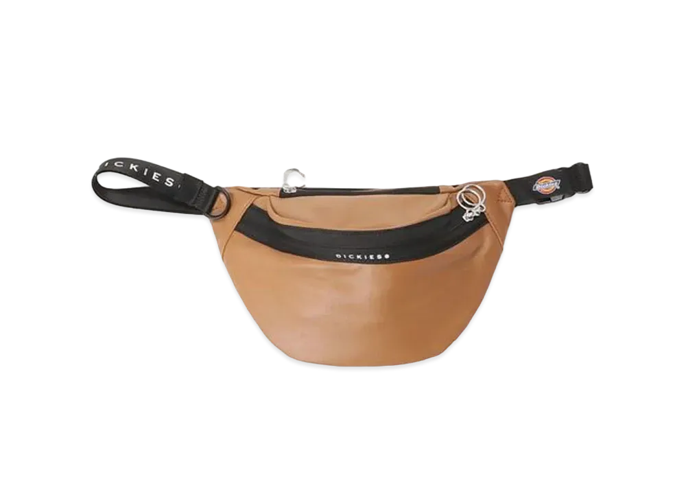 Dickies Synthetic Lether Waist Bag "Brown"