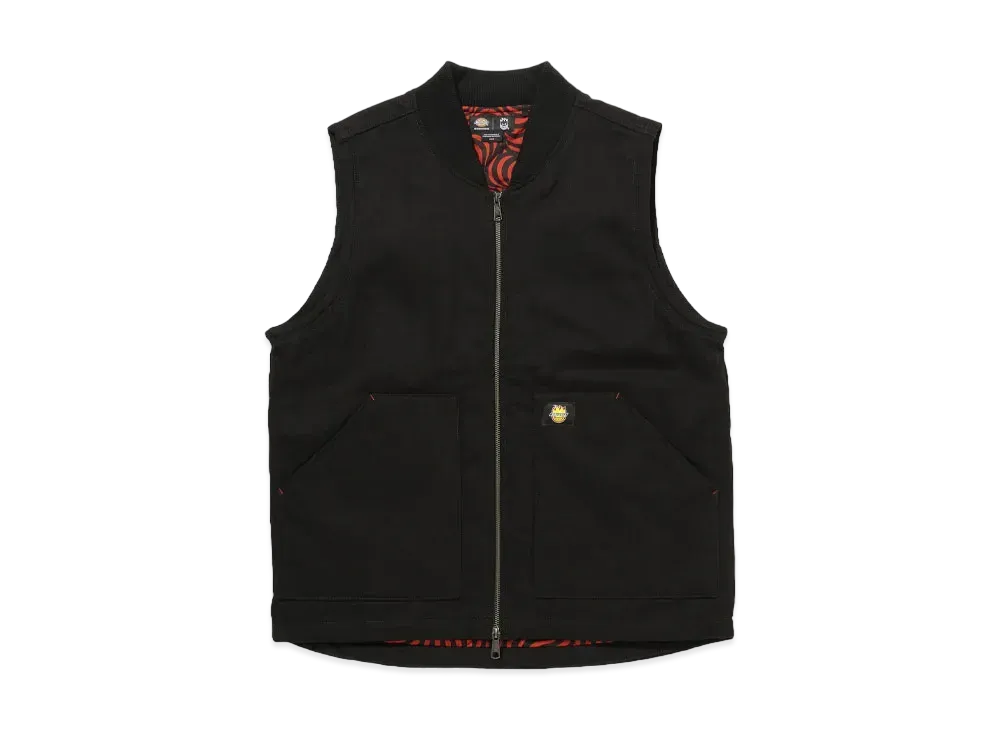Dickies x Spitfire Vest "Black"