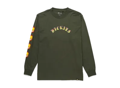 Dickies x Spitfire L/S T-Shirts "Olive Green"