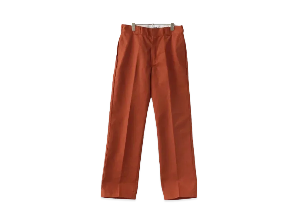 Dickies THE ORIGINAL FIT 874 TC twill center press skater pants "Brick"