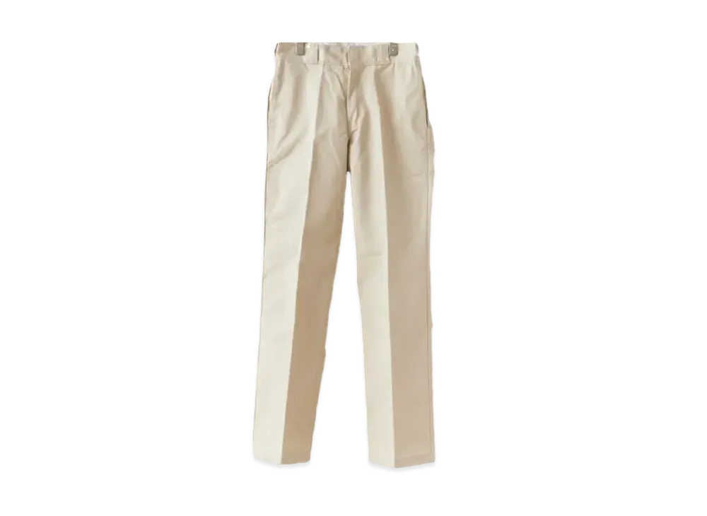 Dickies THE ORIGINAL FIT 874 TC twill center press skater pants "Off White"