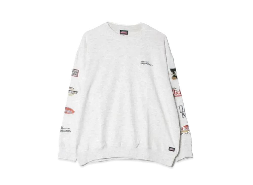 Dickies Genuine Sleeve embroidered logo sweatshirt "Heather Gray"