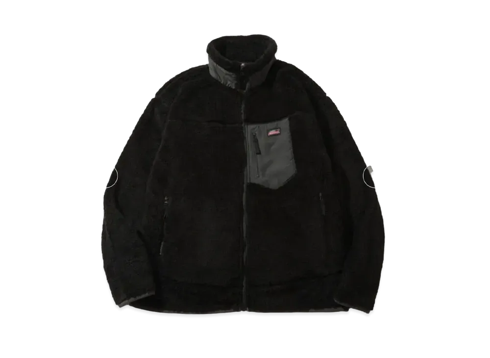 Dickies Genuine Shaggy Boa Stand Zip Blouson "Black"