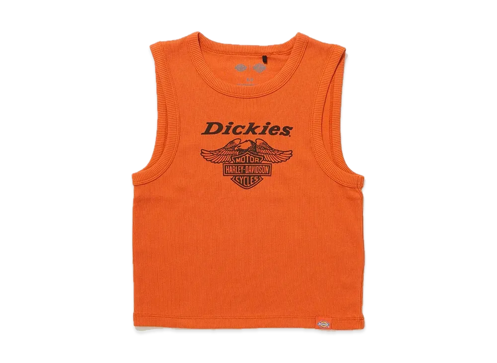 Dickies x Harley Davidson Rib Tank Top "Twilight Blue Jaspe"