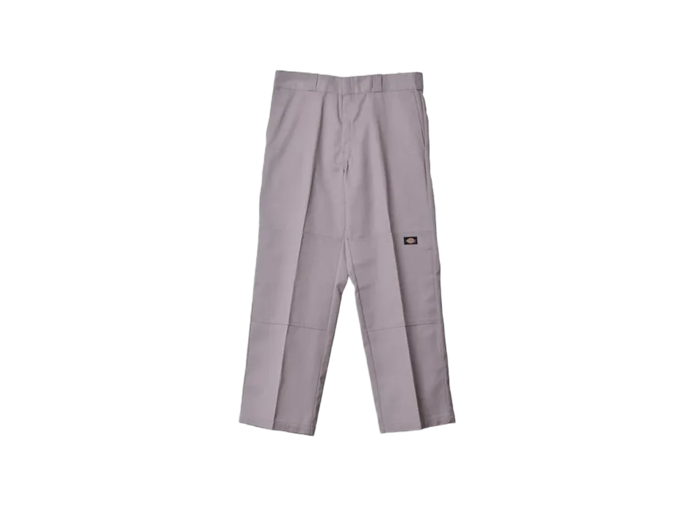 Dickies Twill Double Knee Work Pants "Silver Gray"