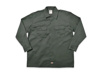 Dickies Longsleeve Work Shirt "Olive Green"