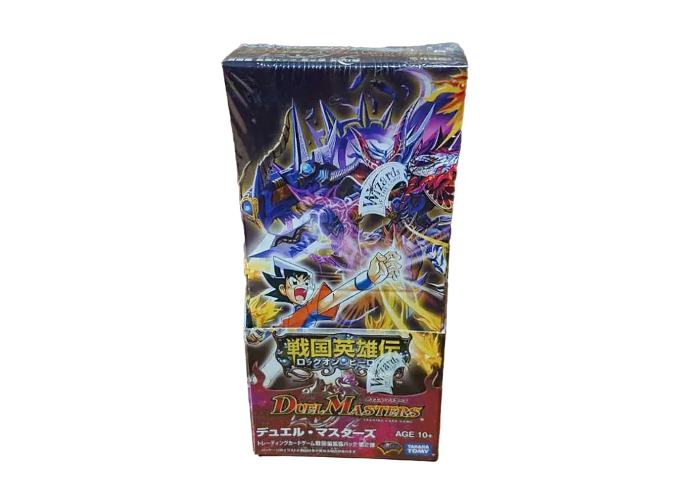 デュエルマスターズ TCG 戦国編 拡張パック 第2弾 戦国英雄伝(ロックオン・ヒーローズ) ボックス