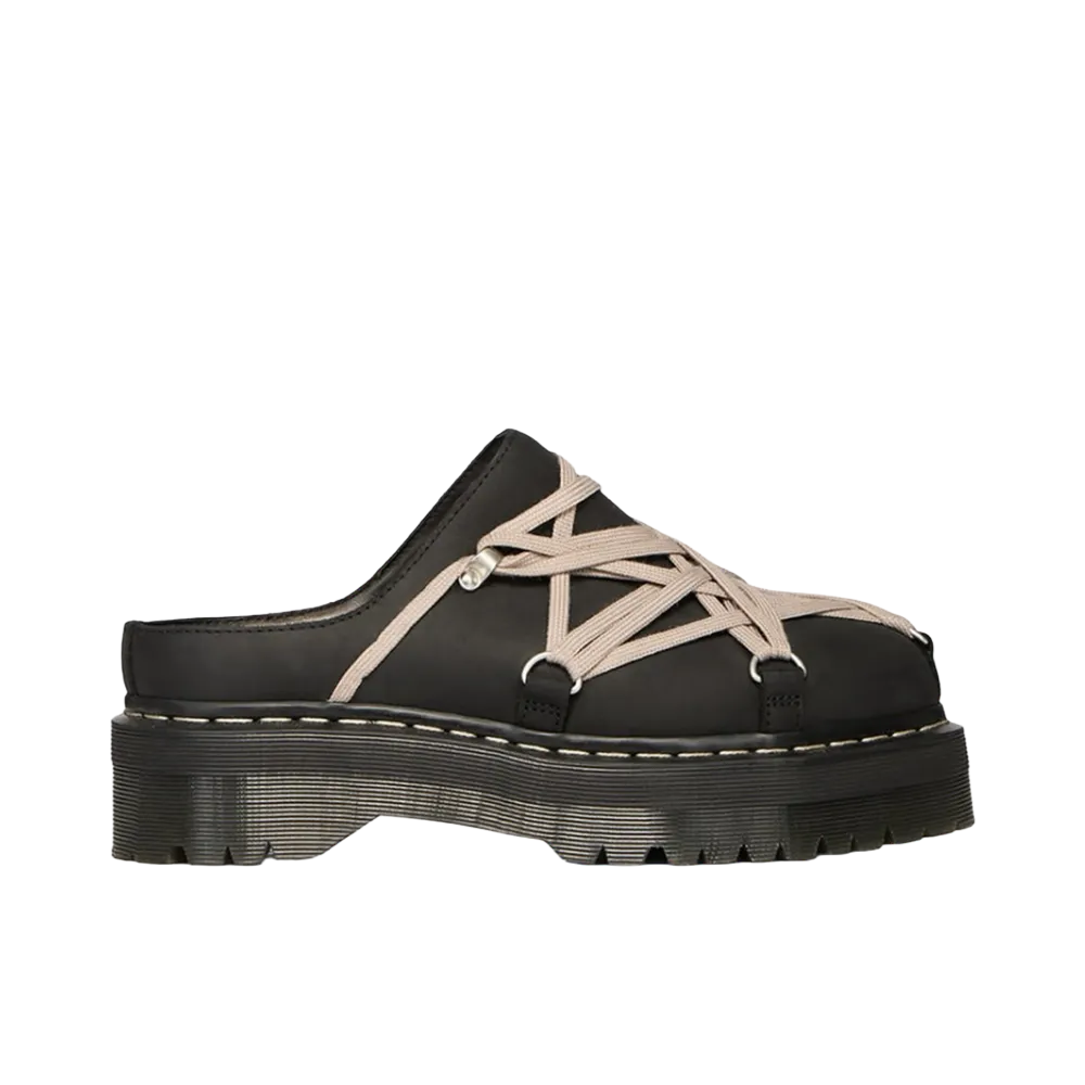 Rick Owens × Dr.Martens Megalace Mule "Black"