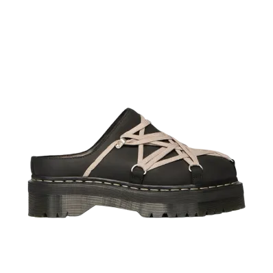 Rick Owens × Dr.Martens Megalace Mule "Black"