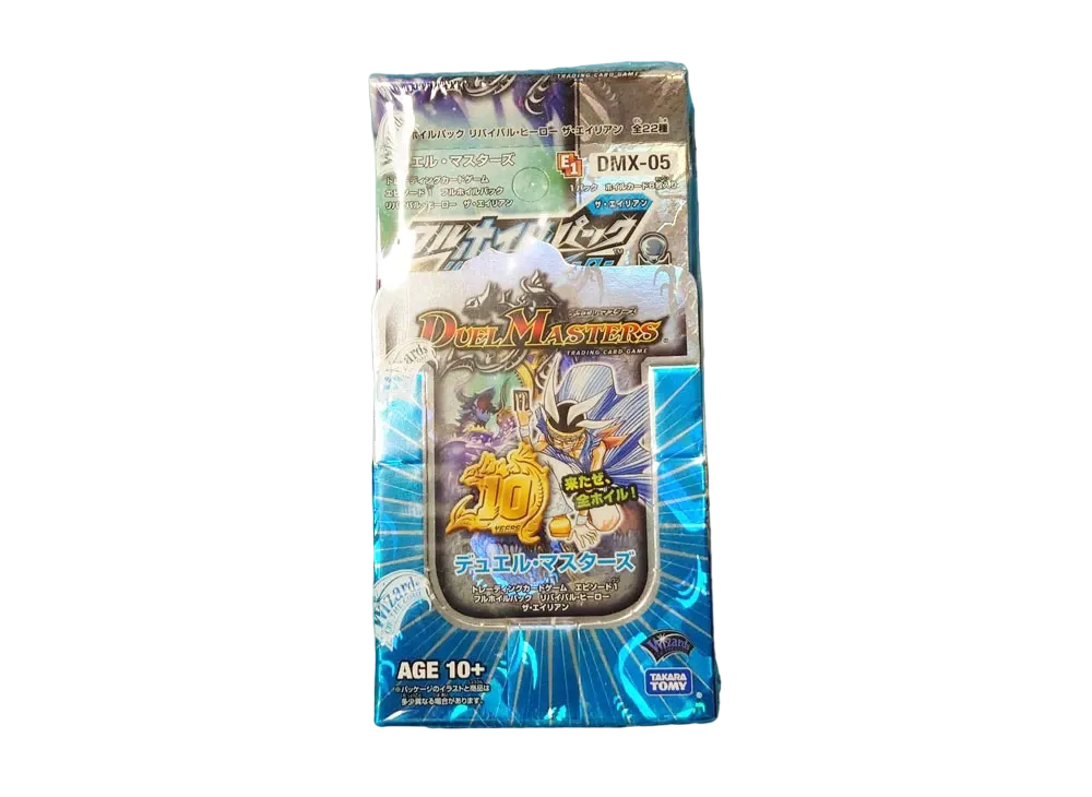 デュエルマスターズ TCG エピソード1 フルホイルパック リバイバル・ヒーロー ザ・エイリアン ボックス