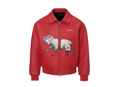 DONCARE G.O.A.T Leather Jacket "Red"